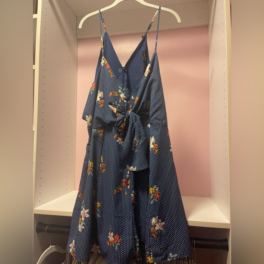 Fall Romper w/ Bow
